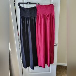 Set of Old Navy maxi-dresses